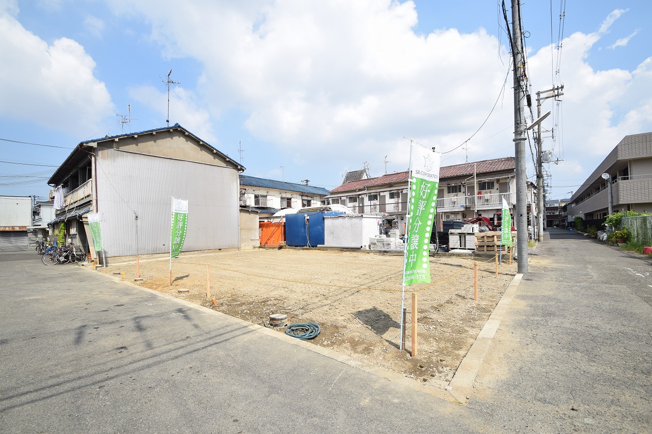 新築一戸建　住道矢田4　3区画